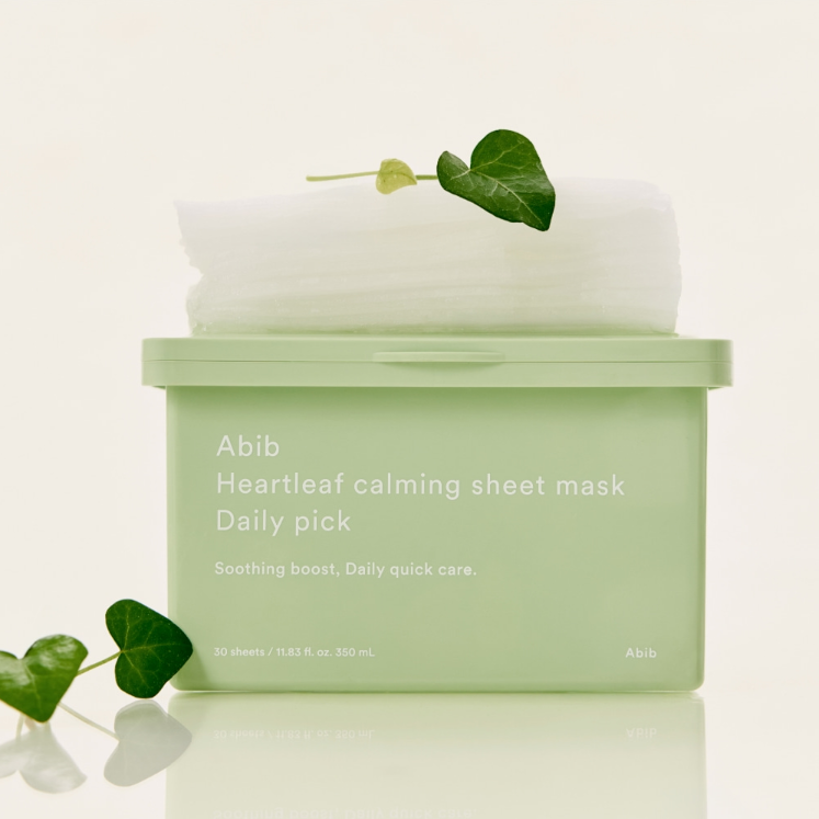 Abib Heartleaf Calming Sheets Mask Daily Pack 30 Sheets