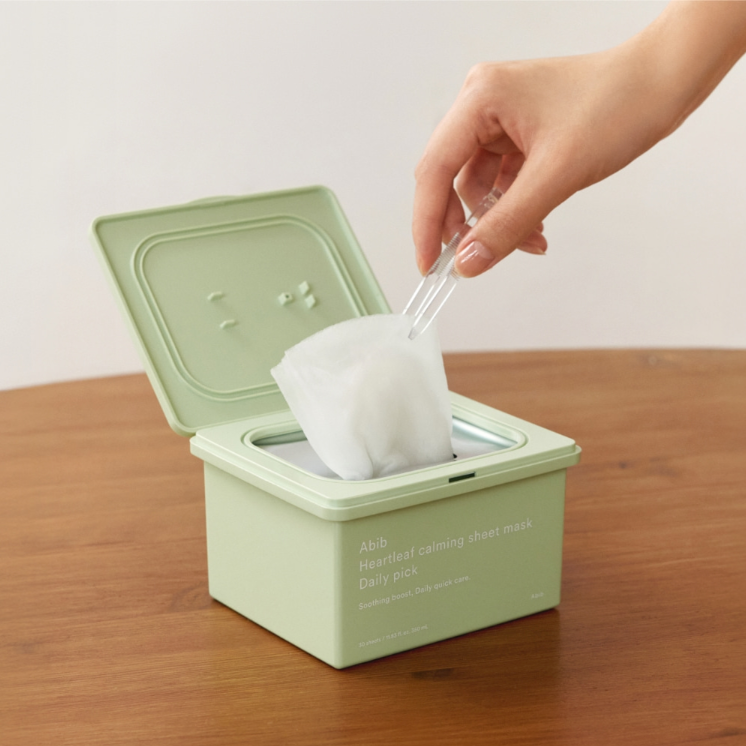 Abib Heartleaf Calming Sheets Mask Daily Pack 30 Sheets