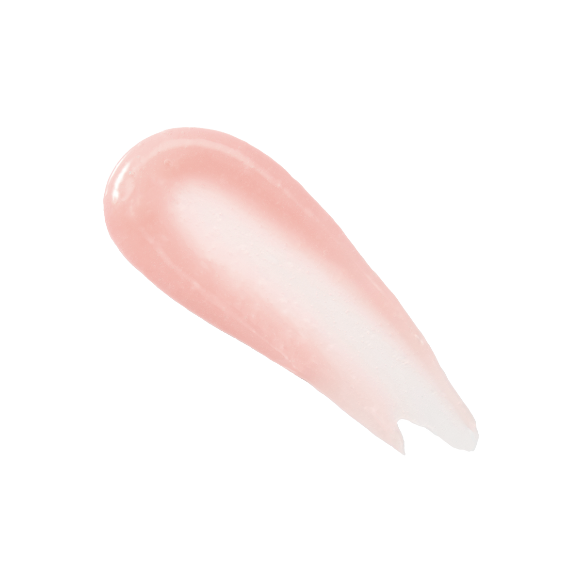 Swipe of ANILLO Mellow Glow Balm showing creamy texture and light pink hue for nourishing glow.
