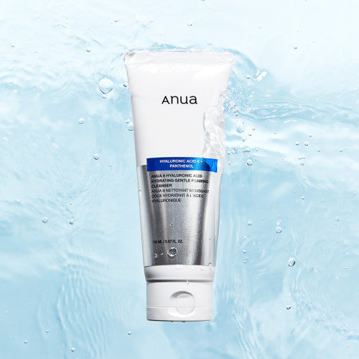 Anua Hyaluronic Acid 8 + Panthenol Hydrating Gentle Foaming Cleanser 150ml