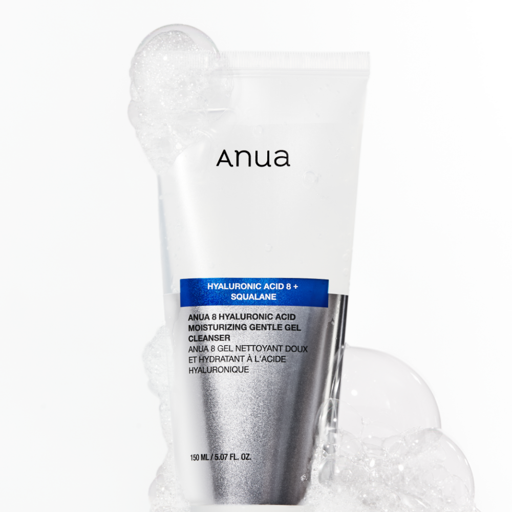 Anua Hyaluronic Acid 8 + Panthenol Hydrating Gentle Foaming Cleanser 150ml