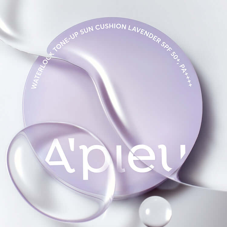 A'Pieu Waterlock Tone-Up Sun Cushion Lavender 15g