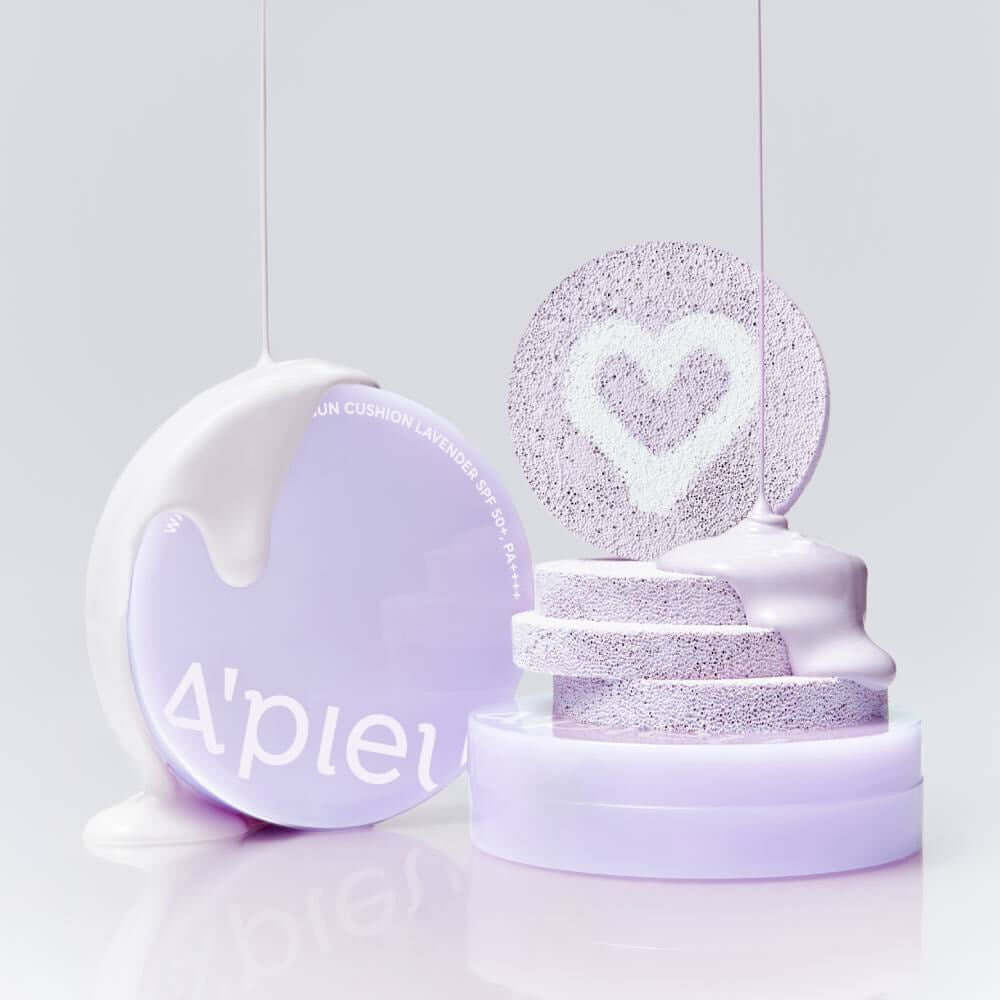 A'Pieu Waterlock Tone-Up Sun Cushion Lavender 15g