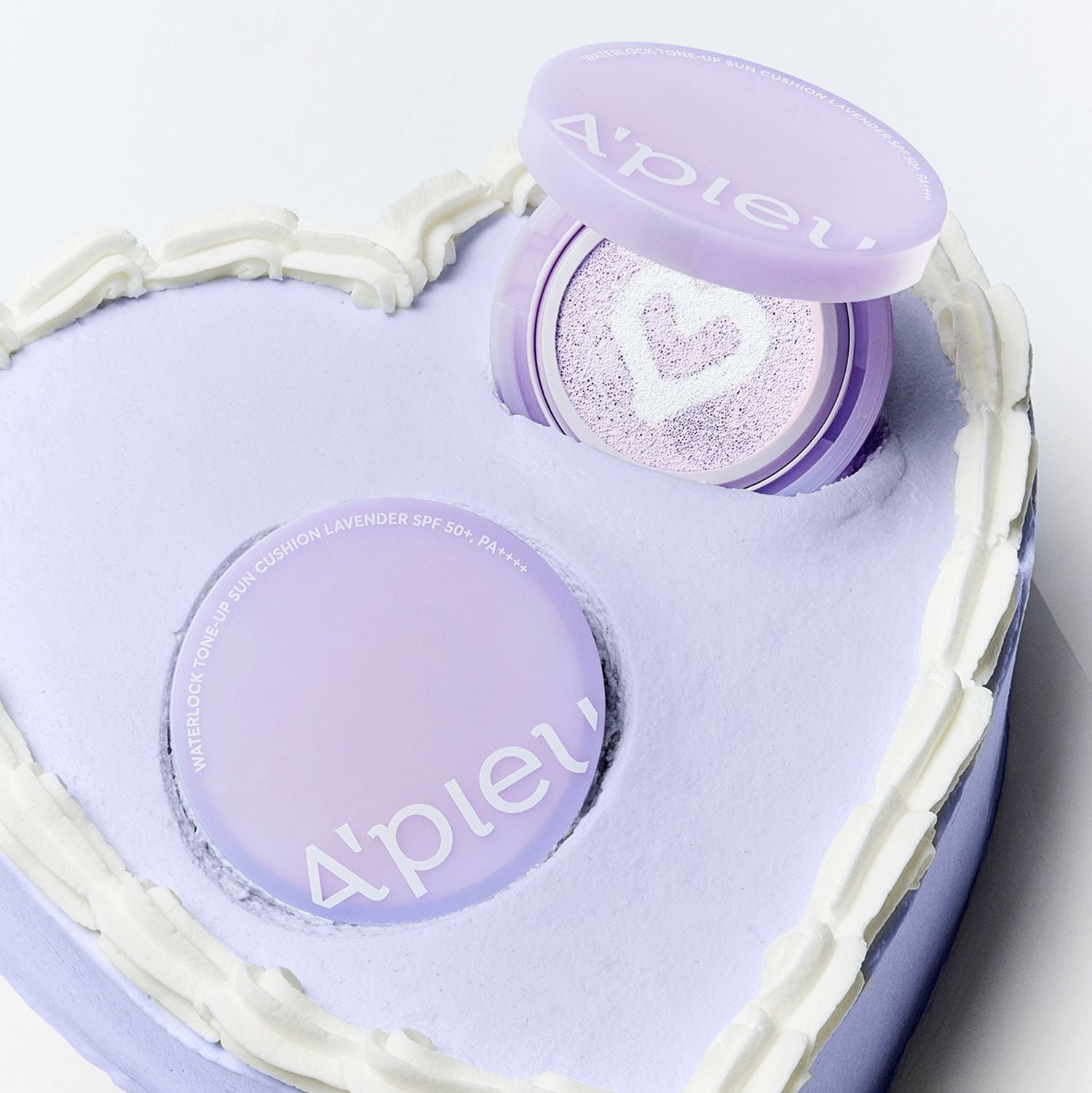 A'Pieu Waterlock Tone-Up Sun Cushion Lavender 15g