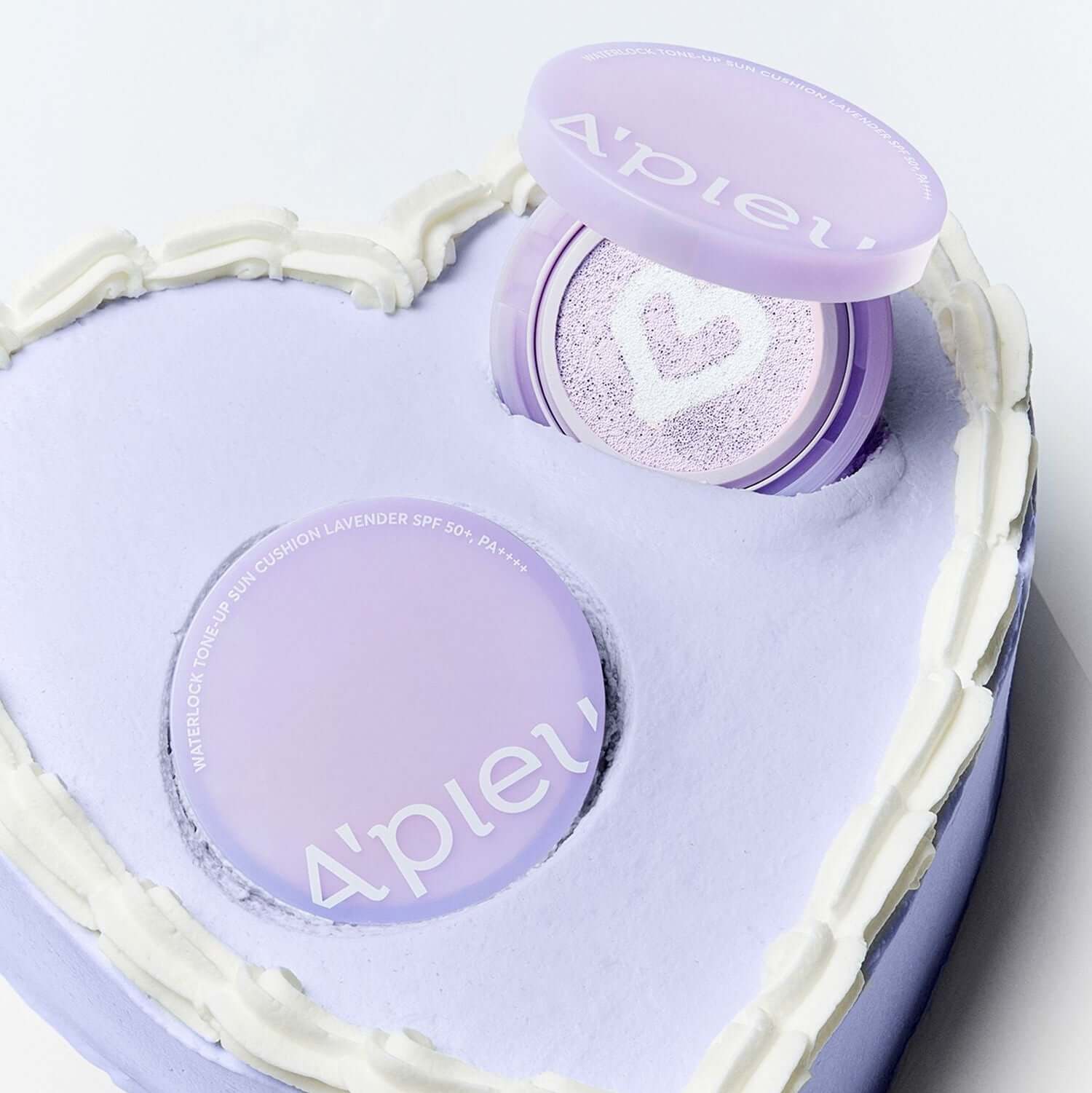 A'Pieu Waterlock Tone-Up Sun Cushion Lavender 15g
