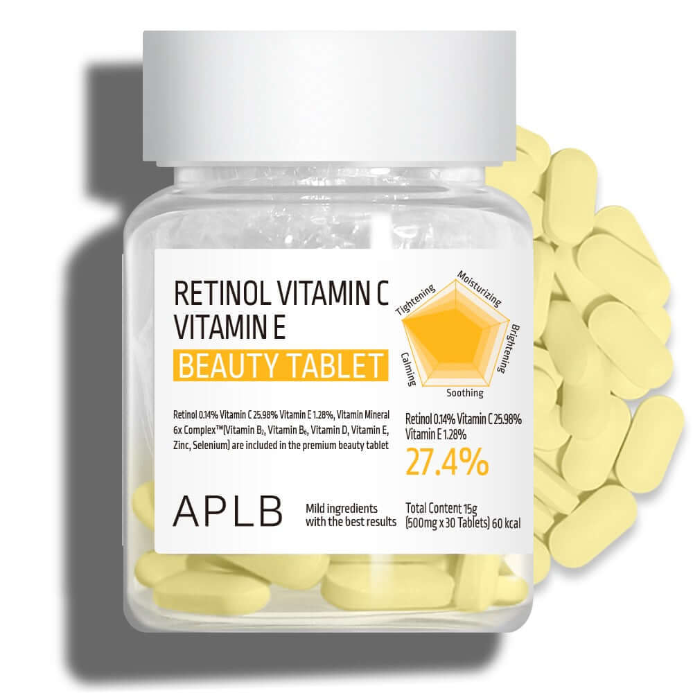 Aplb Retinol Vitamin C Vitamin E Beauty Tablet