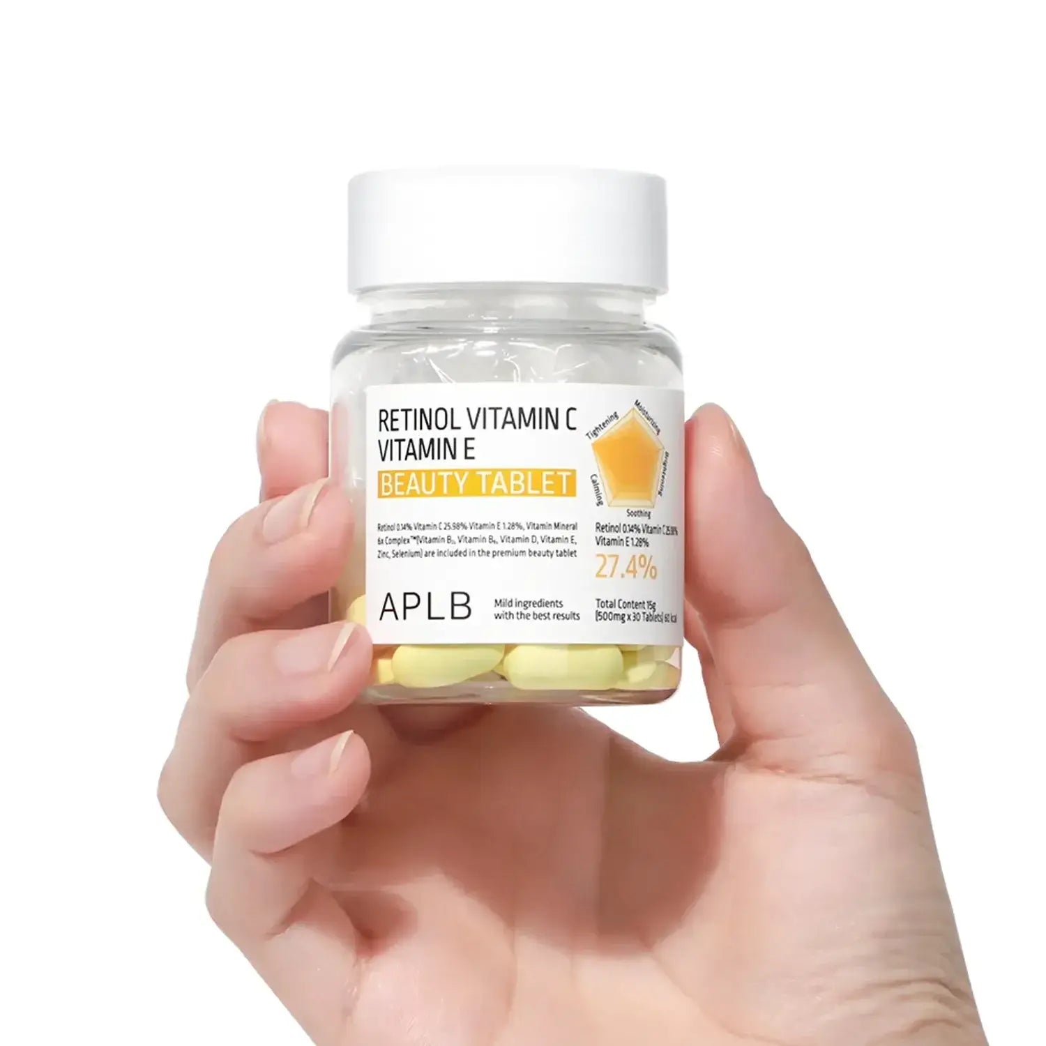 Aplb Retinol Vitamin C Vitamin E Beauty Tablet