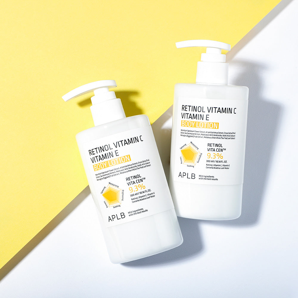 Aplb Retinol Vitamin C Vitamin E Body Lotion 300ml