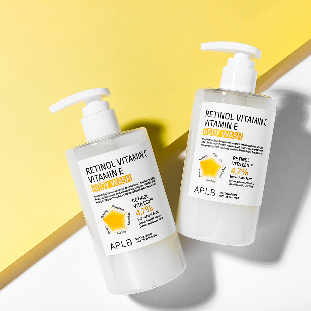 Aplb Retinol Vitamin C Vitamin E Body Wash 300ml