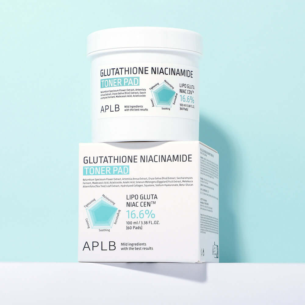 Aplb Glutathione Niacinamide Toner Pads 60 Pads