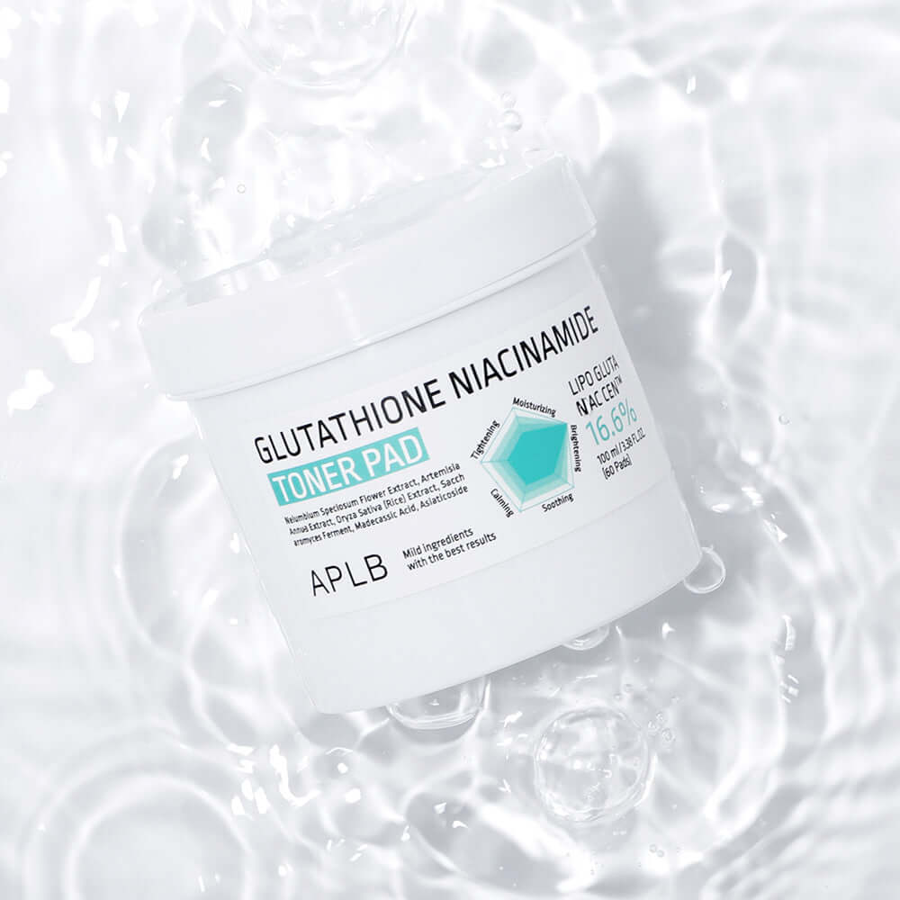 Aplb Glutathione Niacinamide Toner Pads 60 Pads
