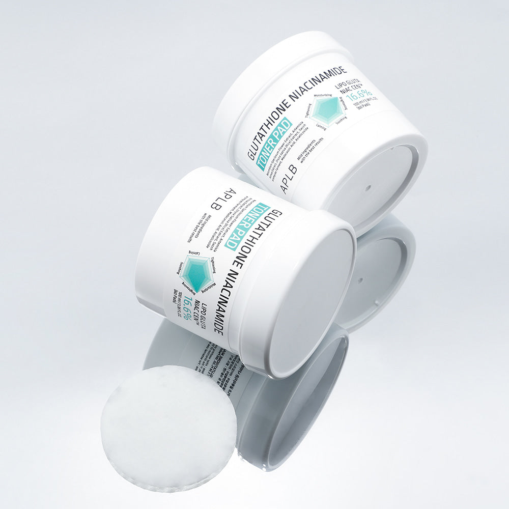 Aplb Glutathione Niacinamide Toner Pads 60 Pads