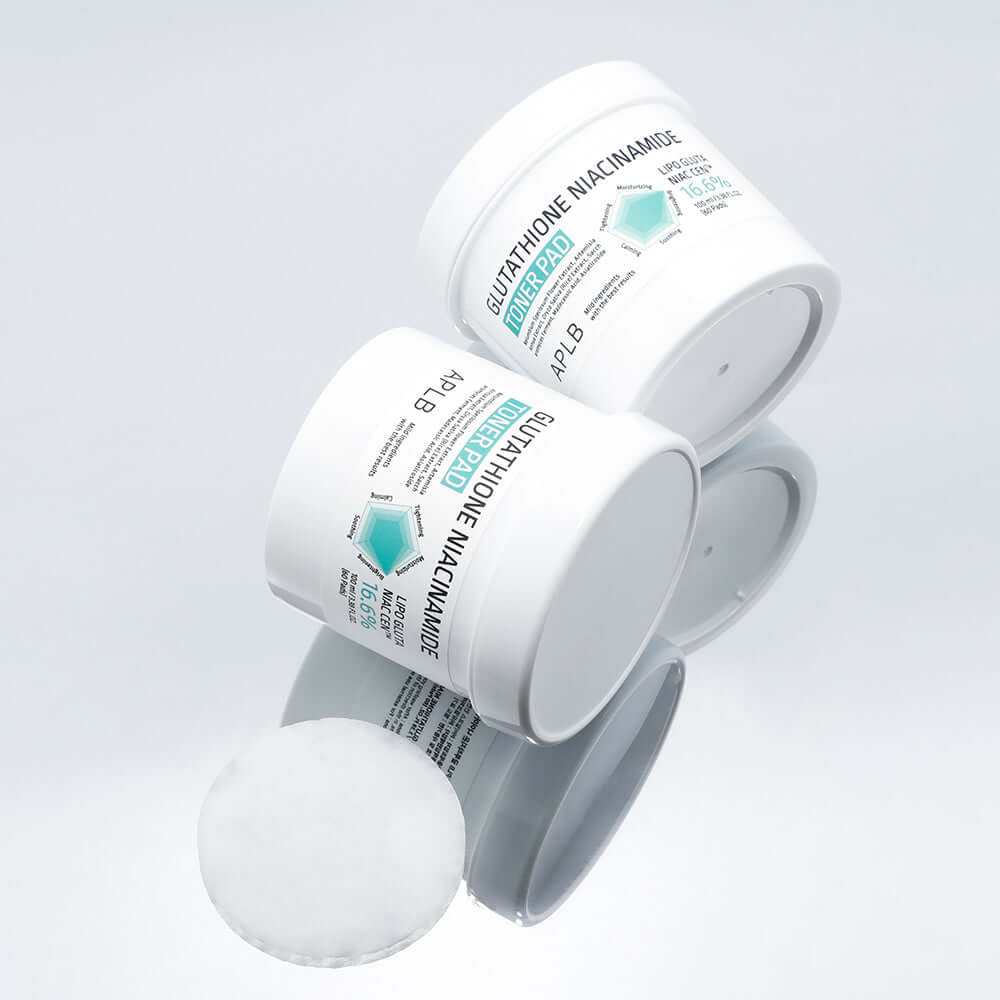 Aplb Glutathione Niacinamide Toner Pads 60 Pads