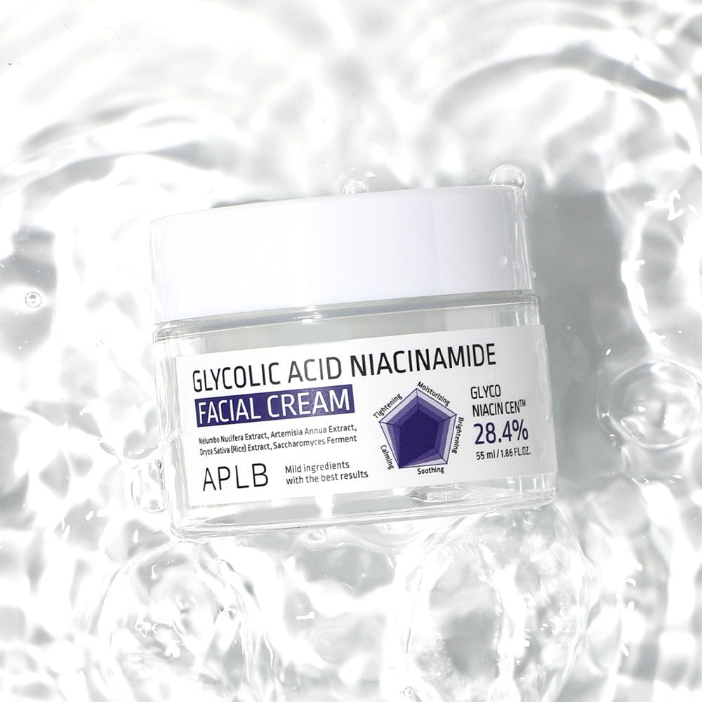 Aplb Glycolic Acid Niacinamide Facial Cream 55ml
