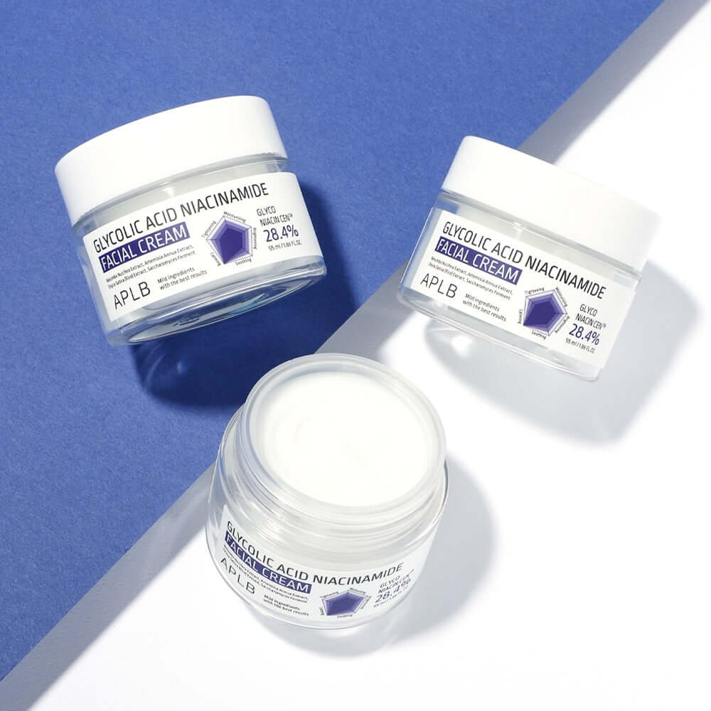 Aplb Glycolic Acid Niacinamide Facial Cream 55ml