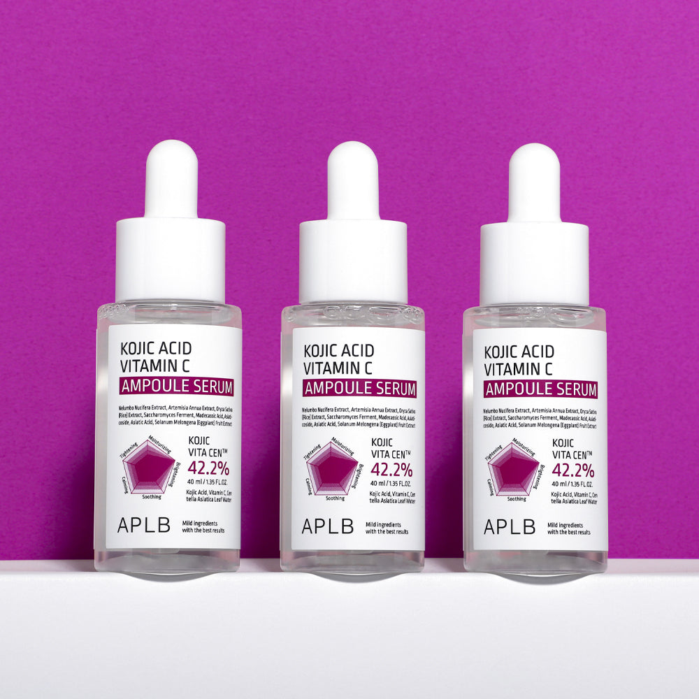 Aplb Kojic Acid Vitamin C Ampoule Serum 40ml