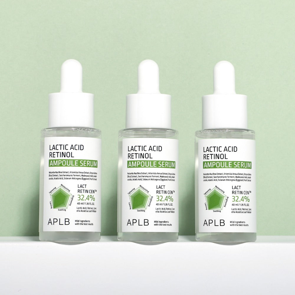 Aplb Lactic Acid Retinol Ampoule Serum 40ml