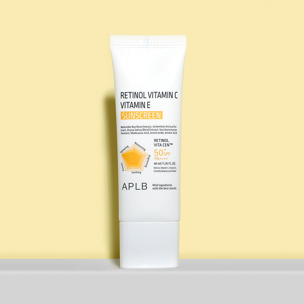 Aplb Retinol Vitamin C Vitamin E Sunscreen SPF50+ Pa++++ 40ml
