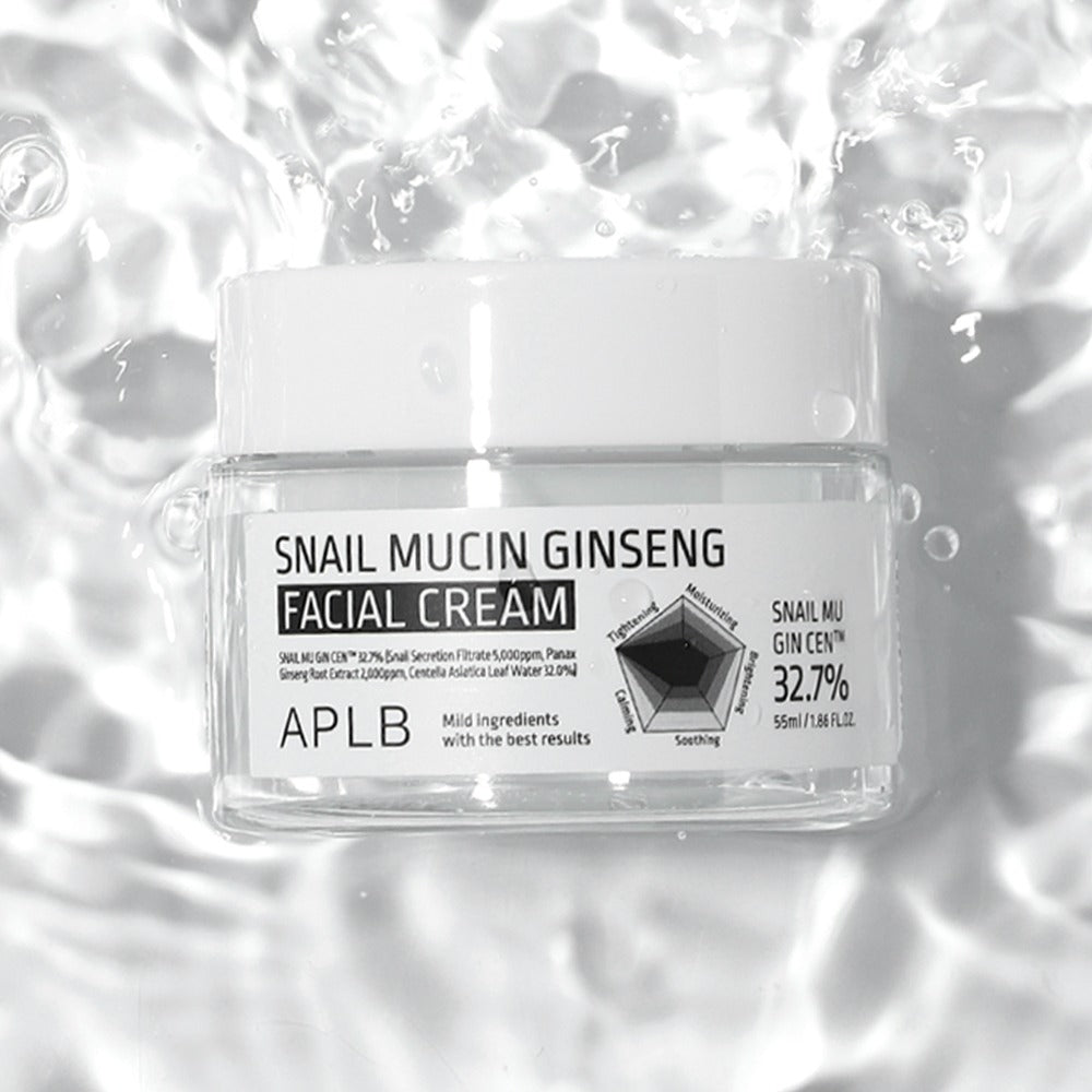 Aplb Snail Mucin Ginseng Facial Cream 55ml