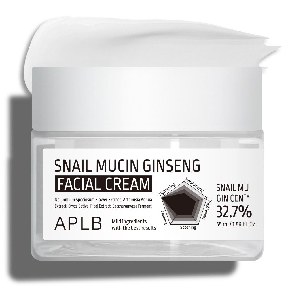 Aplb Snail Mucin Ginseng Facial Cream 55ml