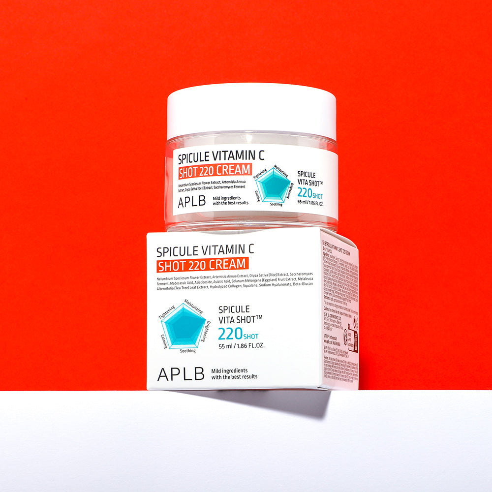 Aplb Spicule Vitamin C Shot 220 Cream 55ml