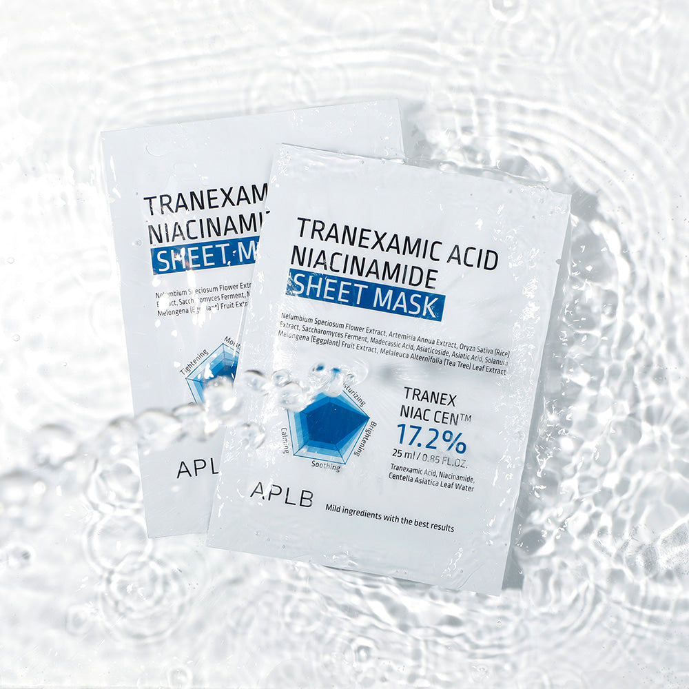 Aplb Tranexamic Acid Niacinamide Sheet Mask 10-Pack