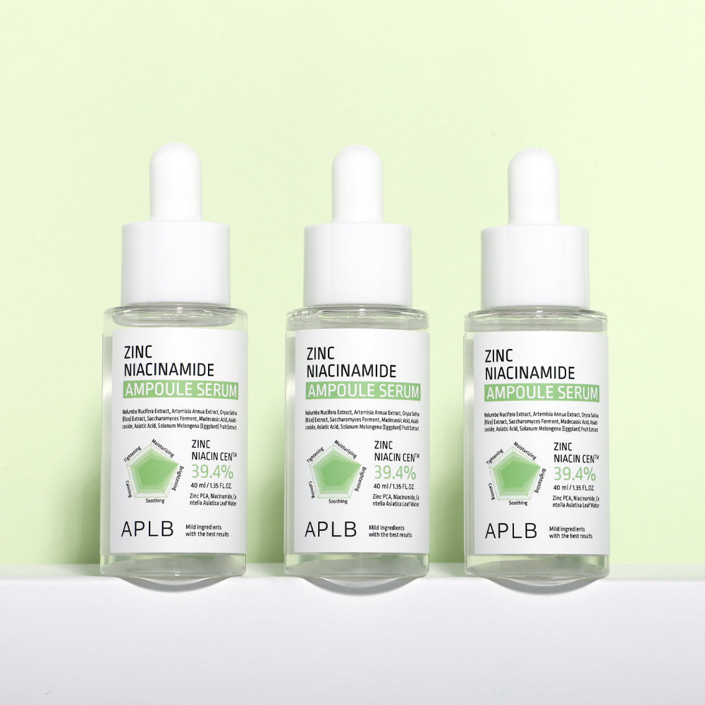 Aplb Zinc Niacinamide Ampoule Serum 40ml