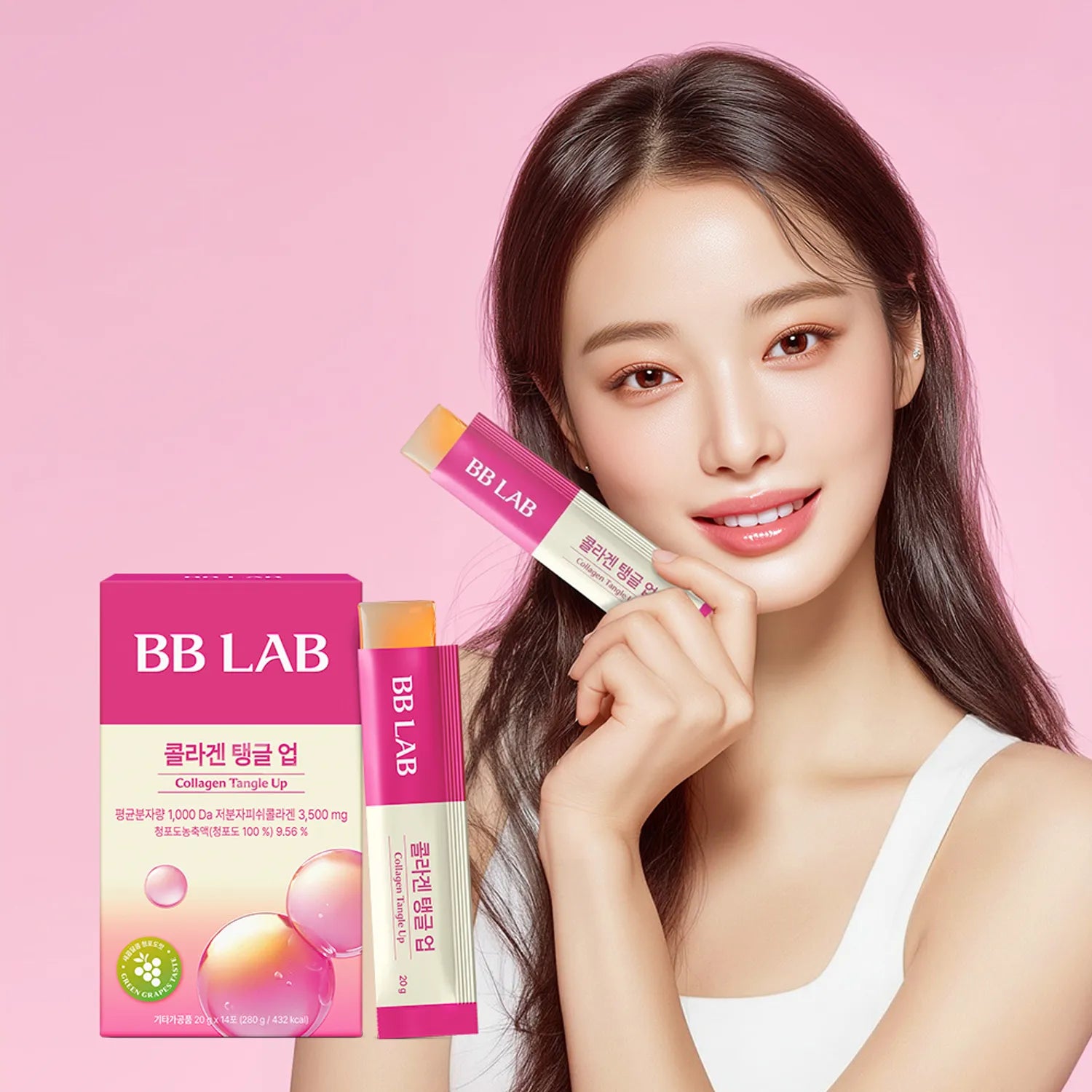 Bb Lab Collagen Tangle Up Jelly Stick 14 Packs