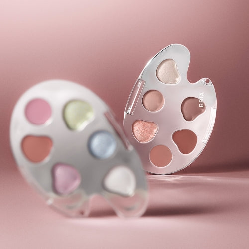 BBIA Last Eye Palette featuring vibrant shades on a pink background for stylish eye makeup looks.