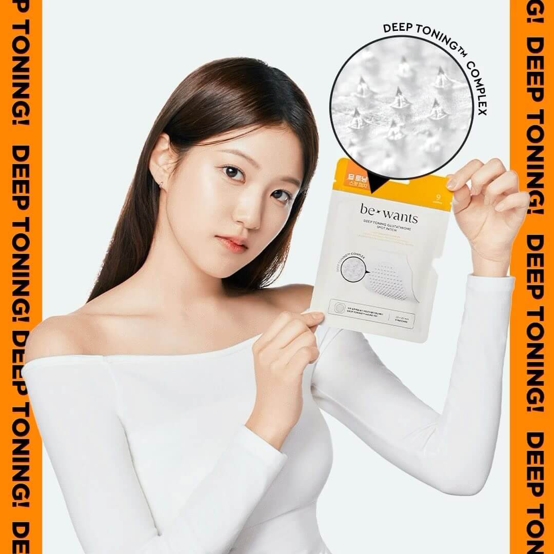 Bewant Deep Toning Glutathione Spot Patch 9 Sheets