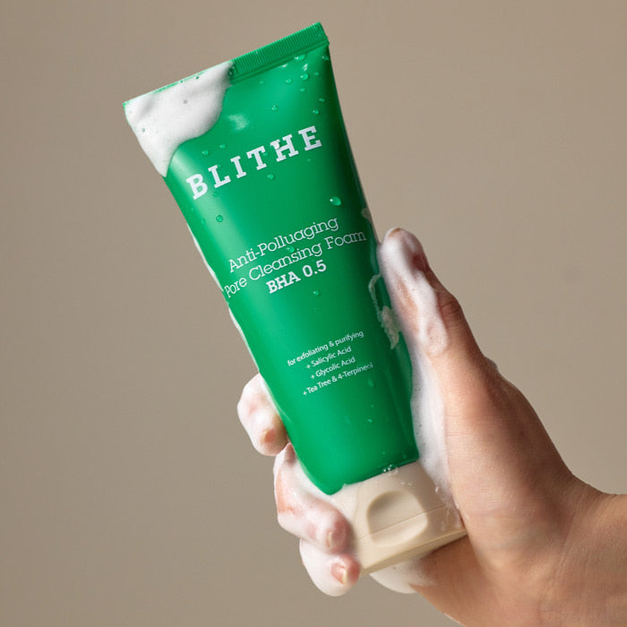 Blithe アンチポリューションエイジングポアクレンジングフォーム Bha 0.5 150ml