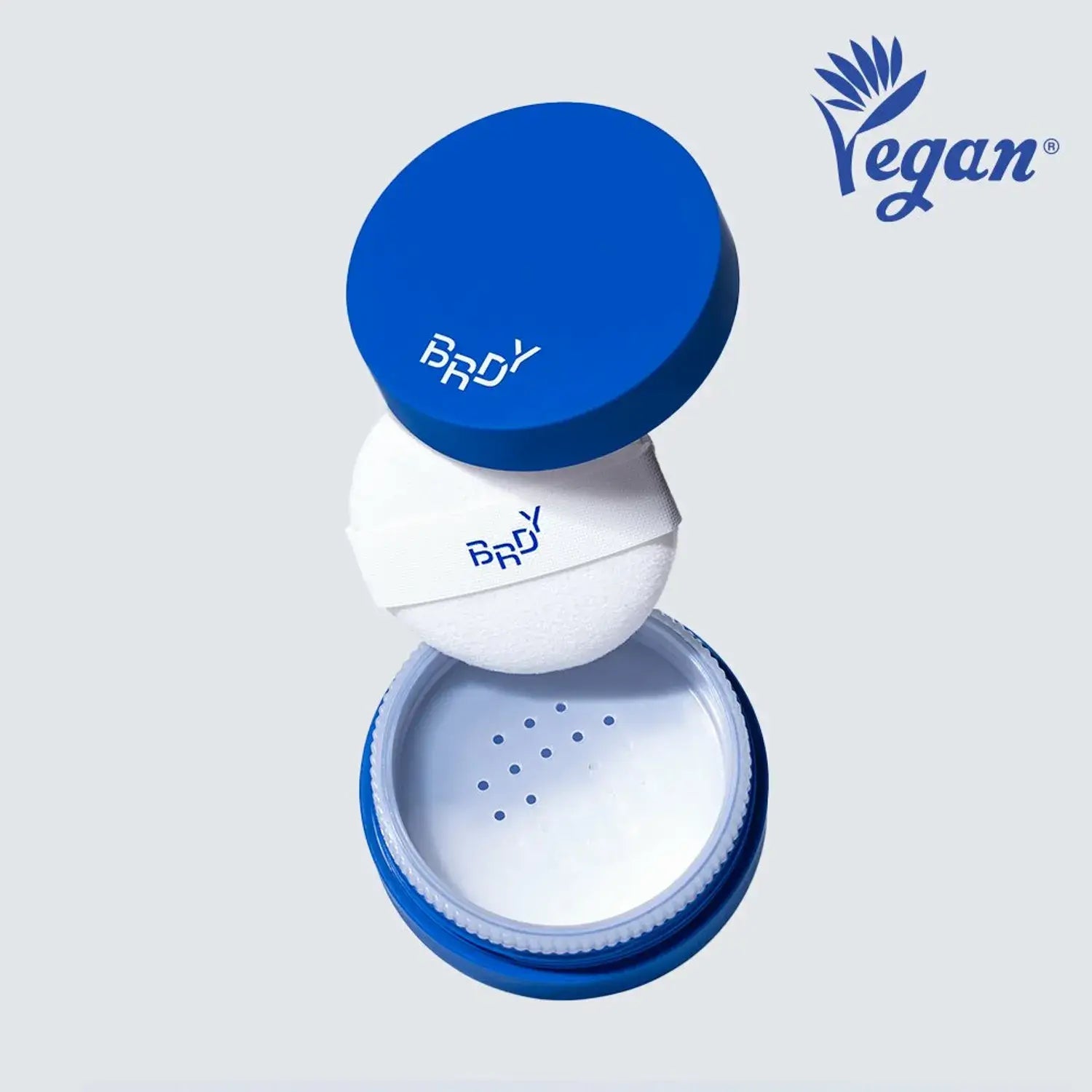 B.READY Blue Sebum Powder by Gentleman Korea - Korean men’s vegan sebum control powder, blue compact for matte finish