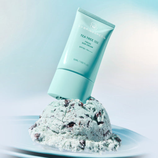 BRINGGREEN ティーツリーシカフレッシュサンクリーム 50ml