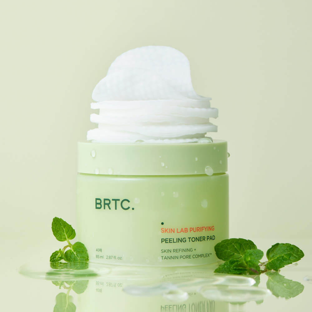 Brtc Skin Lab Purifying Peeling Toner Pads 40 Sheets