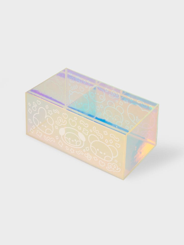 BT21 ACRYLIC TISSUE BOX COVER GLITTER EDITION