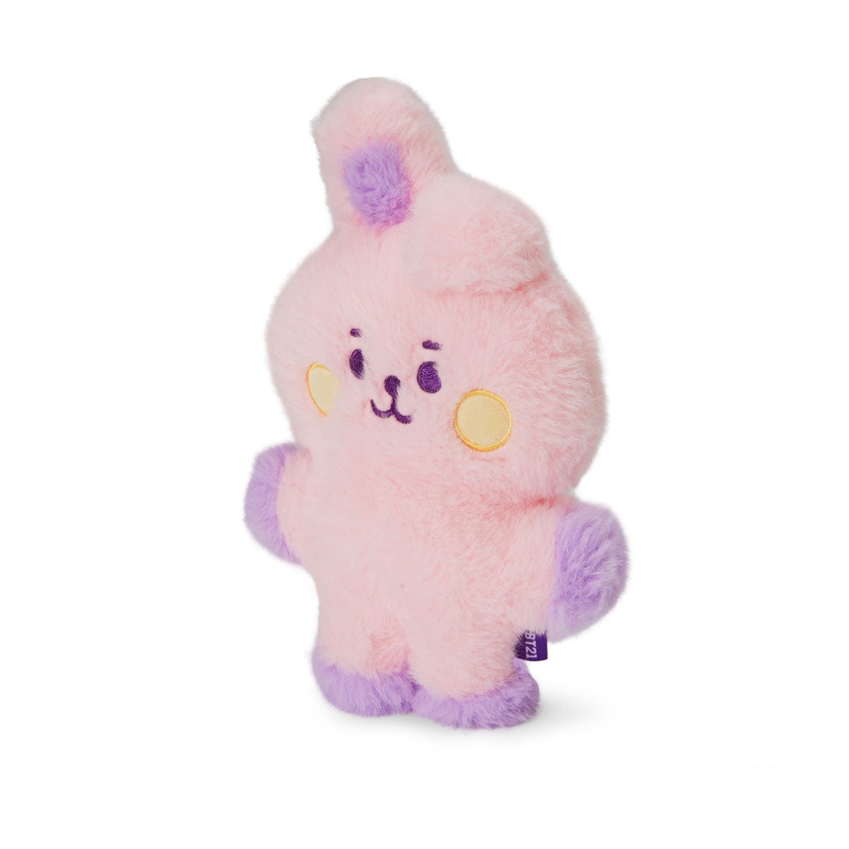 BT21 BABY COOKY FLAT FUR STANDING DOLL PURPLE HEART EDITION