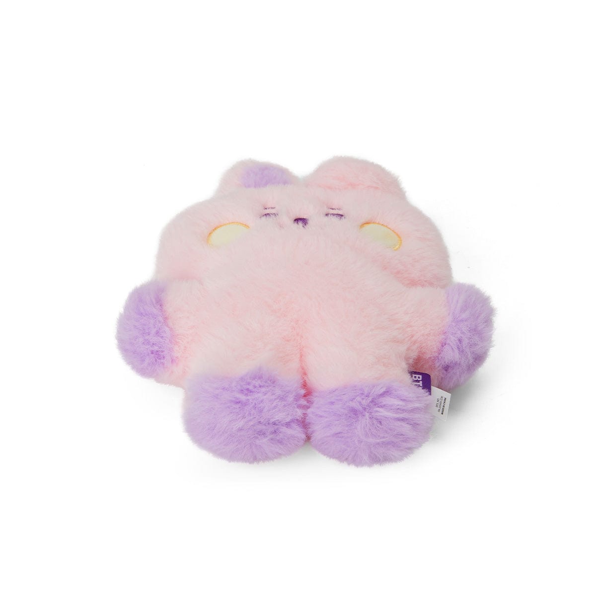 BT21 BABY COOKY FLAT FUR STANDING DOLL PURPLE HEART EDITION