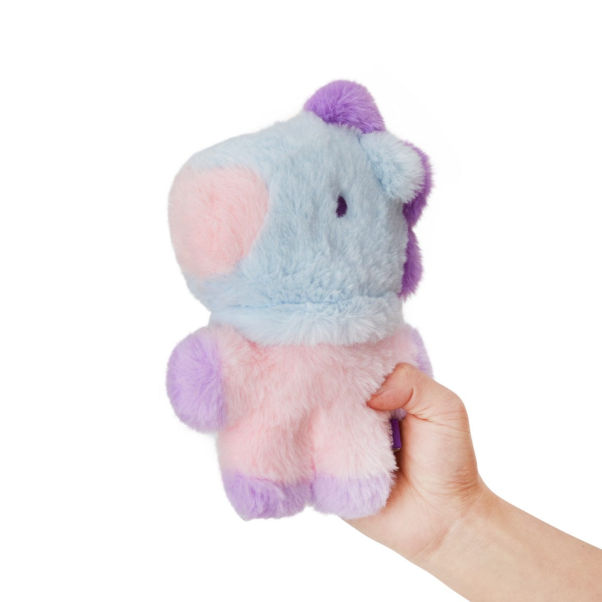 BT21 BABY MANG FLAT FUR STANDING DOLL PURPLE HEART EDITION
