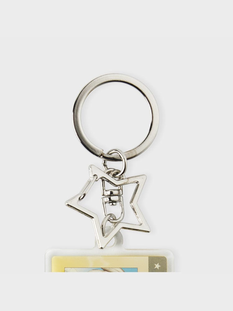 BT21 CHIMMY ID CARD ACRYLIC KEYRING SILVER EDITION