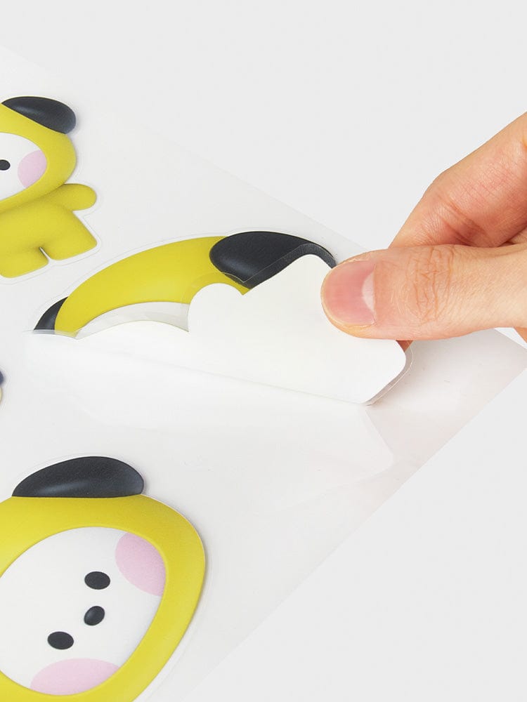 BT21 CHIMMY REMOVABLE STICKERS BIG & TINY EDITION