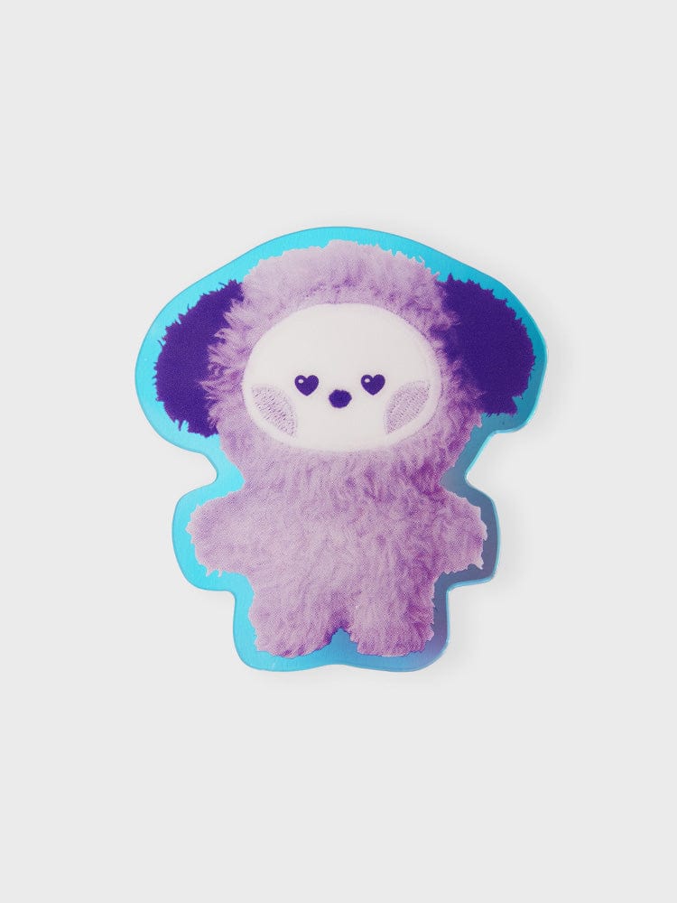 BT21 Chimmy Minini Acrylic Magnetic Clip Purple Of Wish Edition