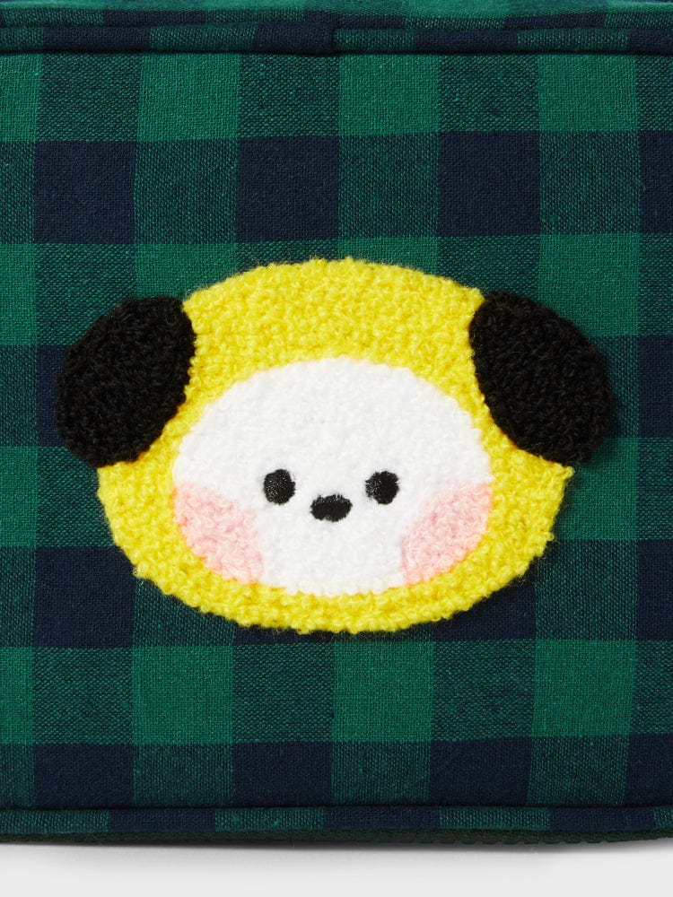 BT21 CHIMMY minini CHECKERED POUCH BASIC