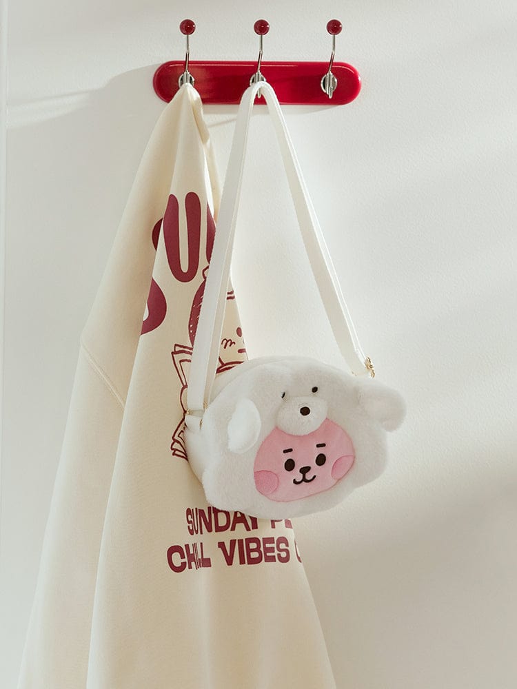BT21 COOKY BABY CROSSBODY BAG FLUFFY