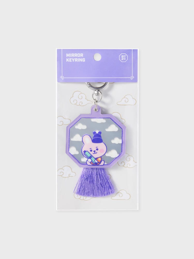 BT21 COOKY BABY MIRROR KEYRING K-EDITION ver.2