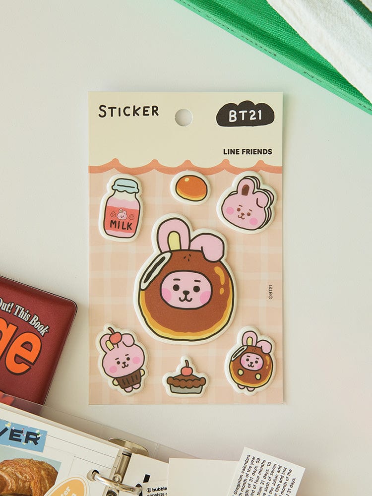 BT21 COOKY BABY STICKERS BAKERY SHOP