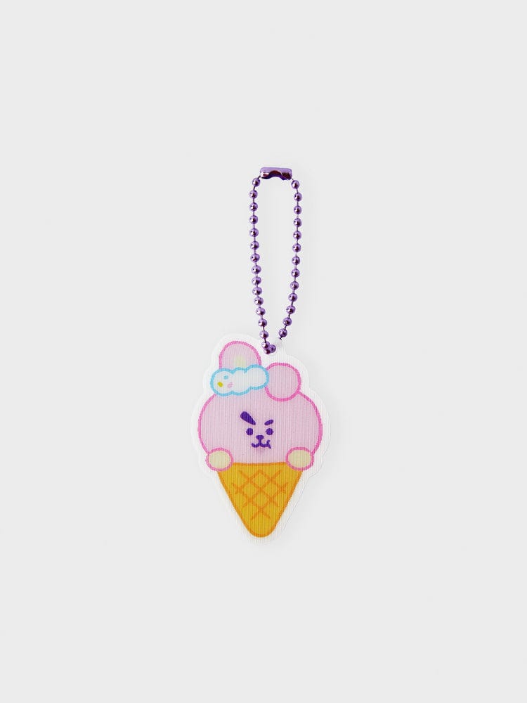 BT21 クッキー レンチキュラー3Dキーホルダー オンザクラウドエディション