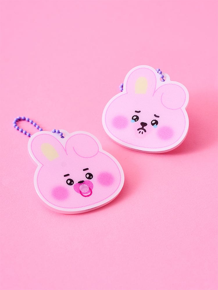 BT21 Cooky Newborn Baby Lenticular 3d Keyring