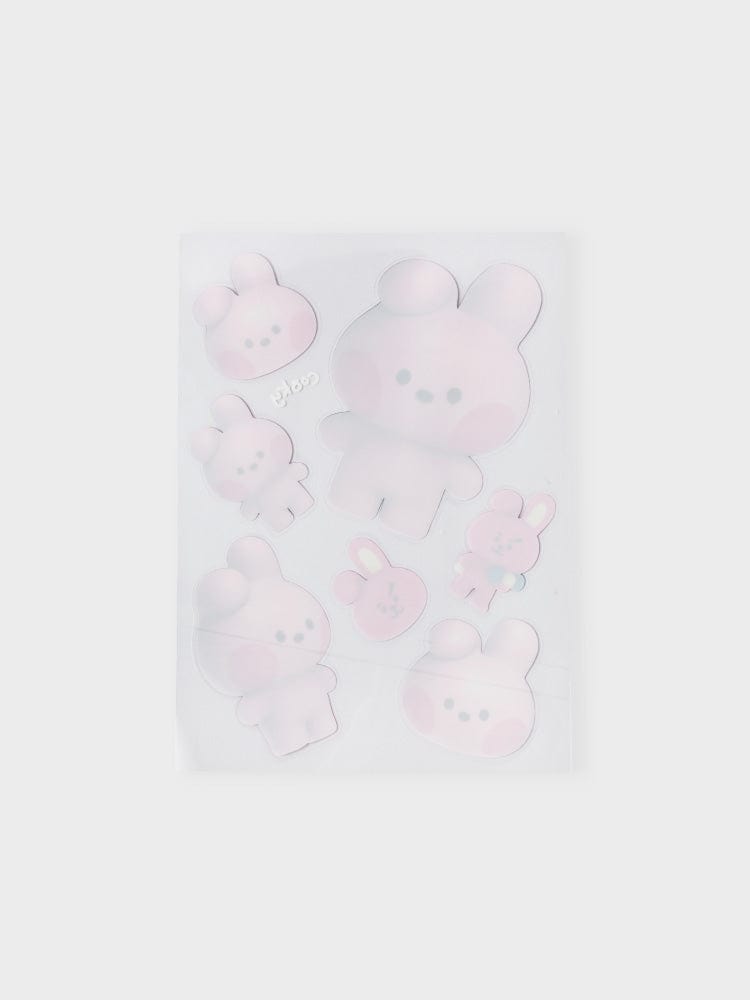 BT21 COOKY REMOVABLE STICKERS BIG & TINY EDITION