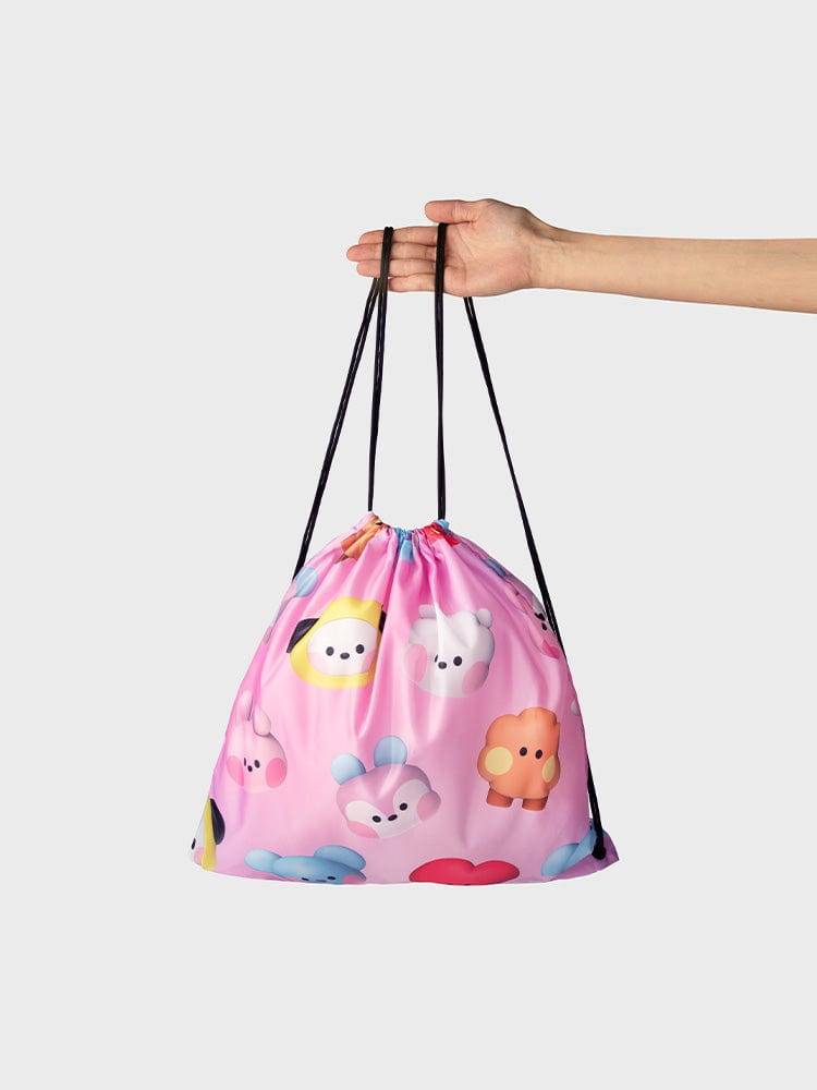 BT21 DRAWSTRING BACKPACK BIG & TINY EDITION