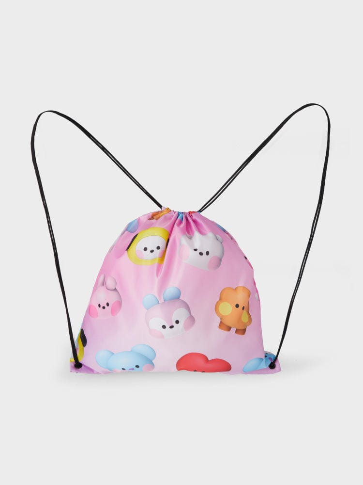 BT21 DRAWSTRING BACKPACK BIG & TINY EDITION